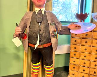 Life-Size Papier-Mâché Folk Art Figure of Diego Rivera, $3500/OBO