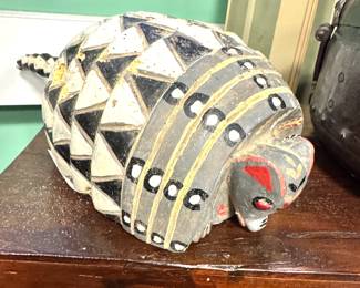 Folk Art Armadillo Sculpture $225/OBO