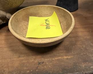 vintage or antique wooden dough bowl, also known as a trencher or bread bowl $100/OBO