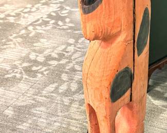 Folk Art Hand-Carved Wooden Animal Figure, $850/OBO