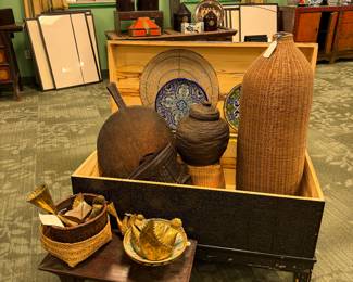 Chinese carved lacquer panel chest, likely Qing dynasty–style (late 19th c. to early 20th c.) $3,500/OBO