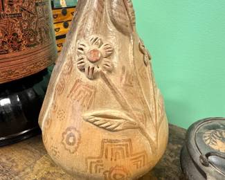 Mexican pottery vessel Mid 20th century  value $300 OBO