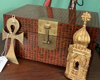Decorative Asian Script Storage Box, $275/OBO