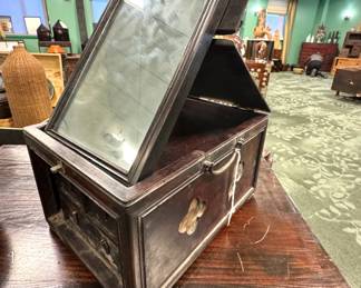 Antique Japanese Mirror Box with Drawers (Kagami-bako), $1,250/OBO
