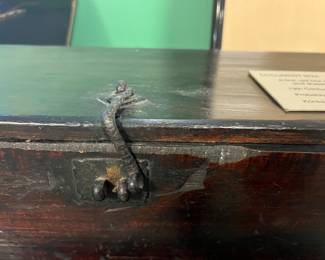 Vintage Korean wooden document box (munseoham) late 19th century, Value $1000 OBO