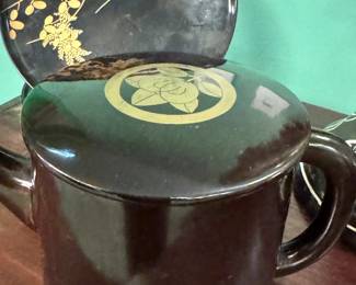 19th Century Japanese Lacquer Warm Water Pitcher, $650/OBO