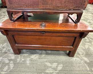 Antique Solid Wood Storage Chest / Low Cabinet, $950/OBO