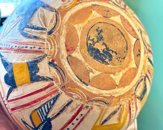 Southwestern Hand-Painted Pottery Bowl, $450/OBO