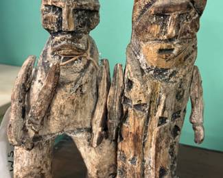Antique Tribal Wooden Figures (Pair), $1,250/OBO