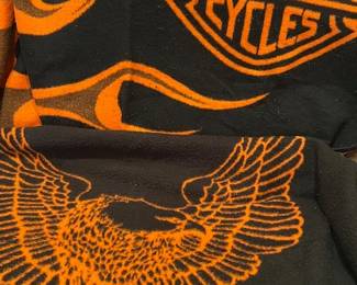Harley Davidson Blankets