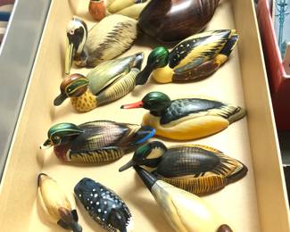 Anri hand painted ducks (Italy) 