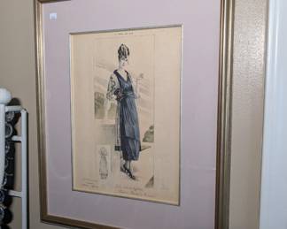 Vintage Fashion Print