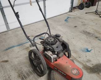 DR walk behind string trimmer