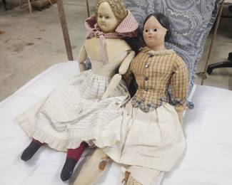 Beautiful antique dolls