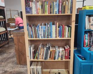 BOOKS!  Cook books, Texas, fishing…