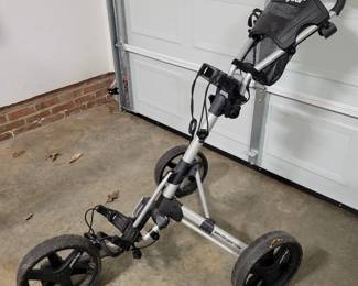 Clicgear golfbag caddy
