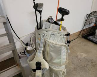 Nike golfbag & clubs