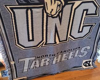 Tar Heel throw