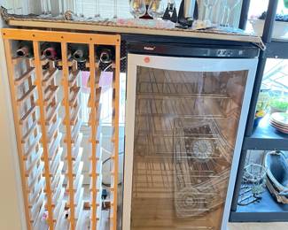 wine rack & cooler, nice