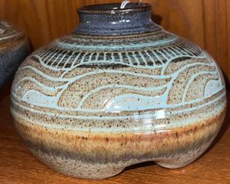 Pottery Vase by Charles Smith, Signed