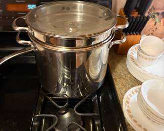 Stainless steel pot double boiler 
