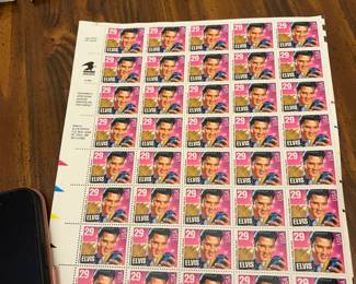 Elvis stamps 
