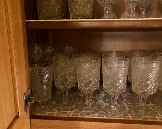 Beautiful complete crystal cups 