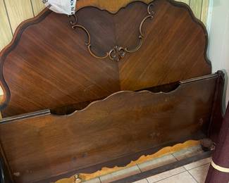 Vintage dressing table with mirror 