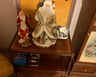 Santa and end table 