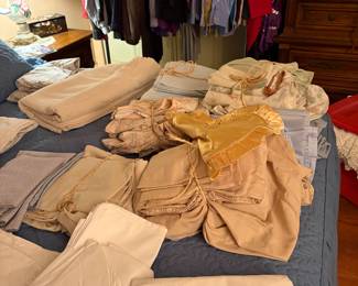 Sheets set ,and beautiful pillow cases from Italy with a lot of detail 