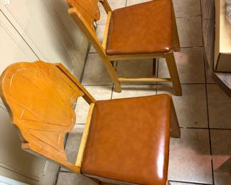 Vintage chairs we have four of them 