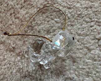 Crystal Dog Ornament second image