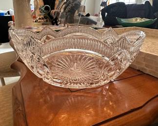 American Brilliant Period Cut Glass Bowl