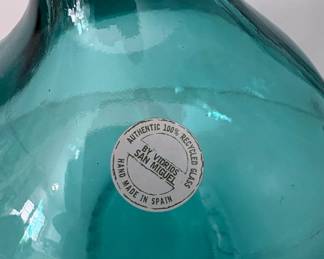 Vidrios San Miguel Bulb Vase Recycled Glass second image