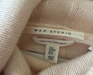 Womens Cashmere Blend Cowl Neck Sweater second image