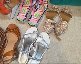 Assorted Womens Sandals and FlipFlops including Kate Spade and Dolce Vita second image