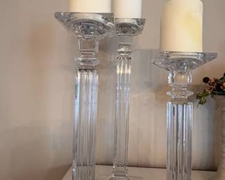 Eminence Crystal Candlesticks