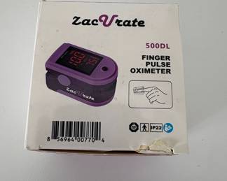 Zacurate DL Finger Pulse Oximeter