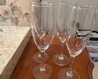 Set of Champagne Flutes