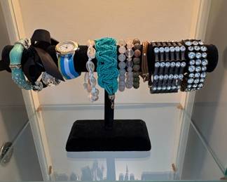 Assorted Womens Bracelets and Watch