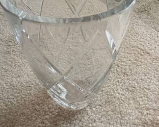 Block Crystal Vase