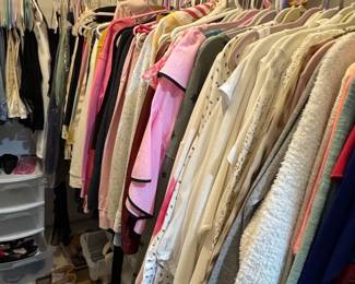 Assorted Womens Clothing in Closet second image