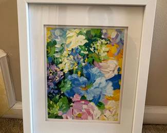 Impressionist Floral Oil Painting