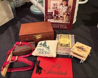 The American Girls Collection Samantha Parkington Doll and Samanthas Summer Story Accessories Set