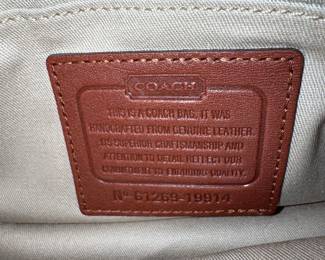 Coach Leather Penny Pocket Purse second image