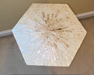 Safavieh Calypso Sunburst Mosaic Stool or Side Table second image