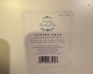 Simply Shabby Chic Vanity Tray second image