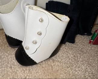 American Girl Doll Outfit Meet Kirsten Dress and Boots third image