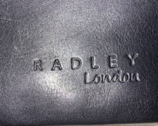 Radley London Black Leather Shoulder Bag with Front Slip Pocket second image