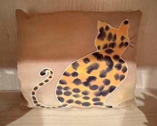 Bengal Cat small pillow